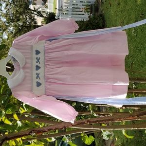 The Bella Bean Pink/ White Gingham Dress